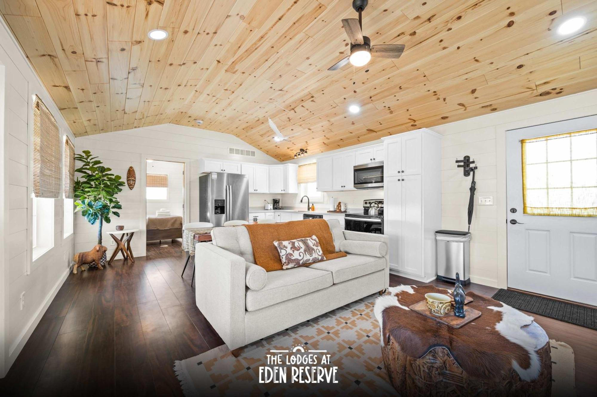 The Lodges At Eden Reserve - Cabins Near Ark ويليامزتاون المظهر الخارجي الصورة